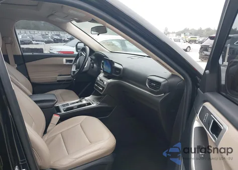 2022 Ford Explorer Xlt z USA, uszkodzony, nr VIN 1FMSK7DH5NGA83656